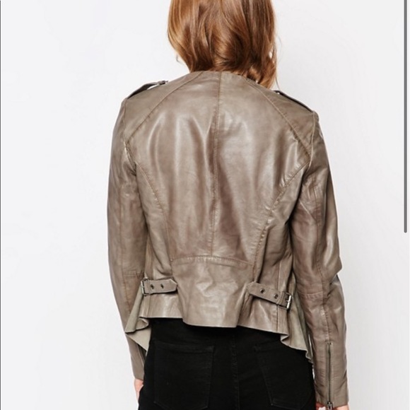 Muubaa Lupus Suede and leather jacket - Picture 2 of 8
